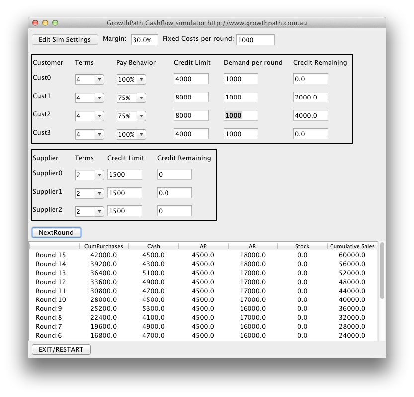 cashFlowSim v1